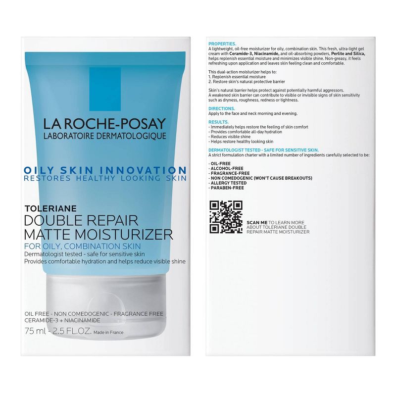 Gel Humectante La Roche Posay Double Repair Matte Moisturizer