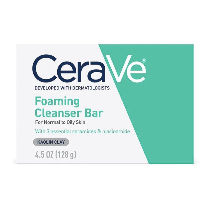 Limpiador en Barra Cerave Foaming Cleansing Bar