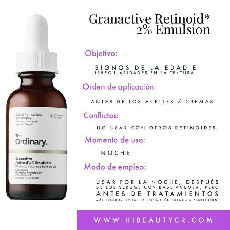 Al por Mayor Serum The Ordinary Granactive Retinoid 2% Emulsion