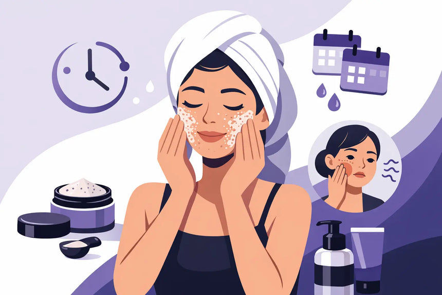 Cada cuánto usar exfoliante facial sin irritar