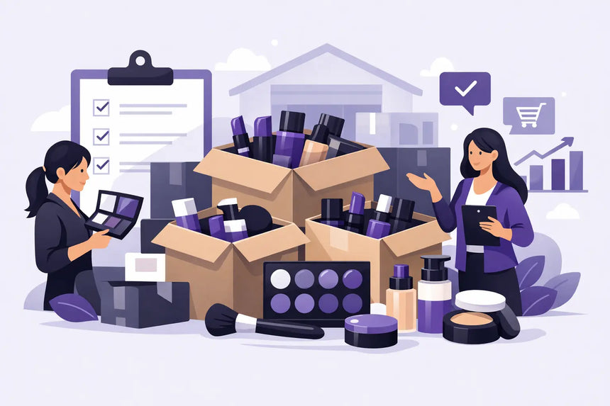 Cómo comprar maquillaje al por mayor sin fallar