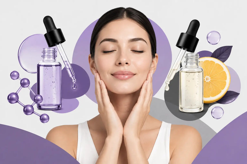 Cómo combinar niacinamida y vitamina C sin irritar