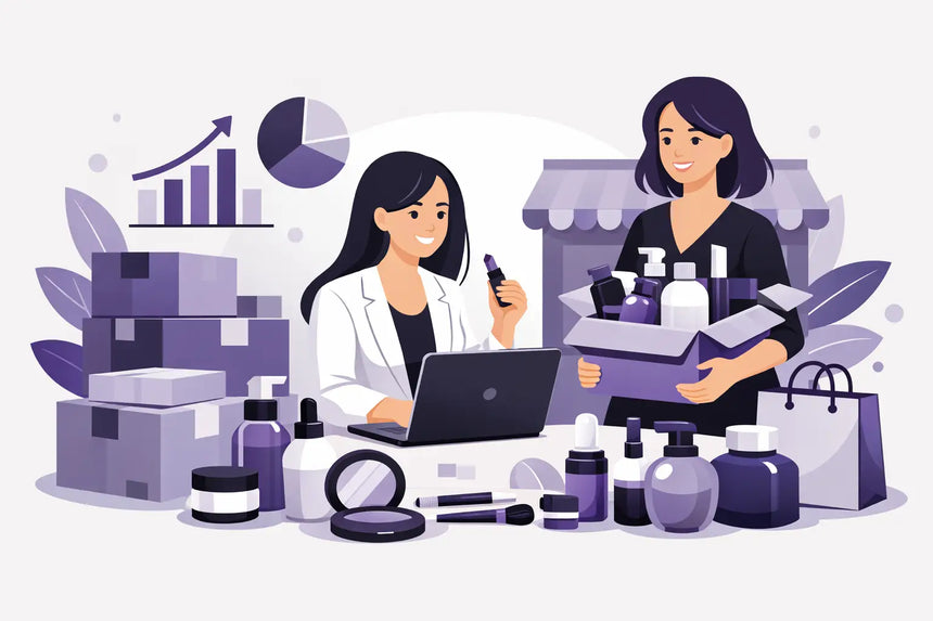Cosméticos mayoristas para emprendedoras rentables