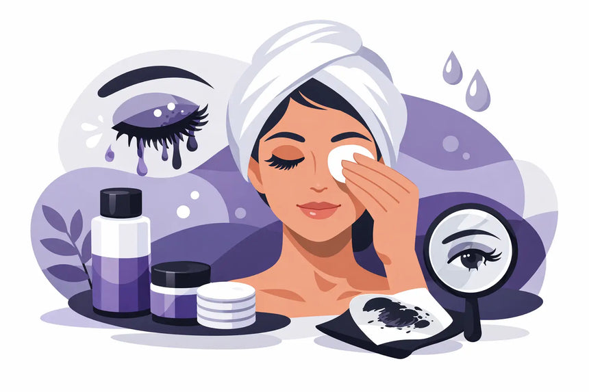 Cómo quitar maquillaje waterproof correctamente