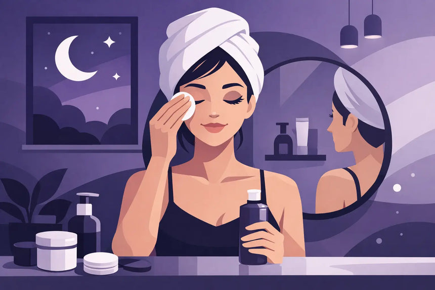Cómo desmaquillarse correctamente de noche