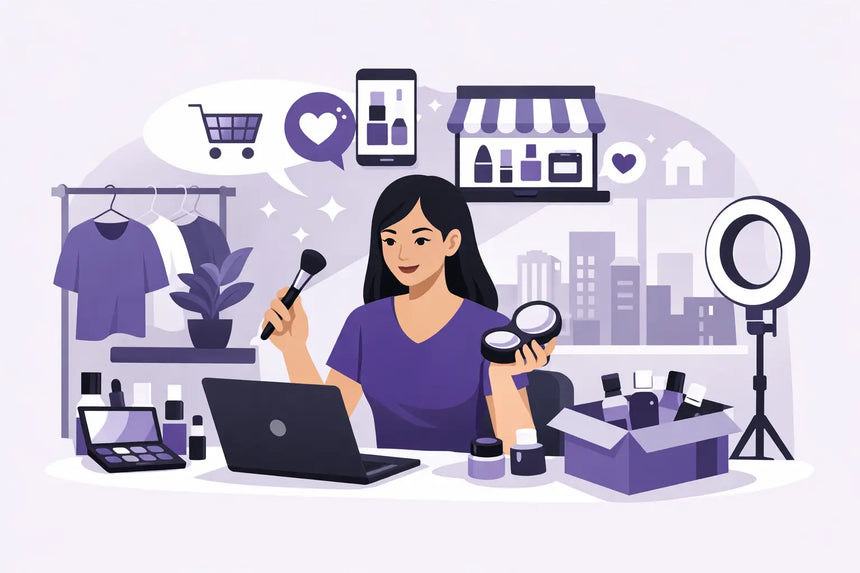 Cómo emprender vendiendo maquillaje desde casa