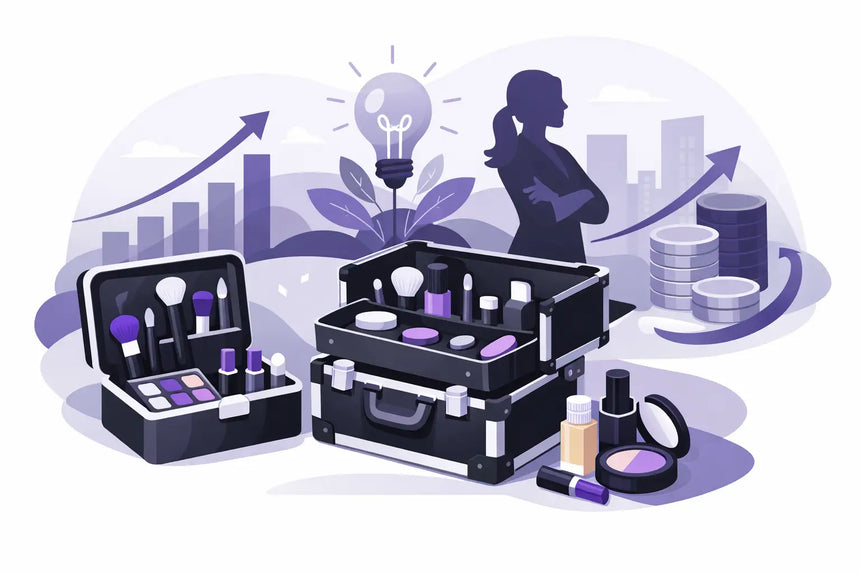 Cajas de maquillaje para emprender bien