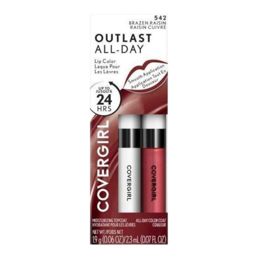 Dúo de Labiales de Covergirl Outlast All Day Lipcolor