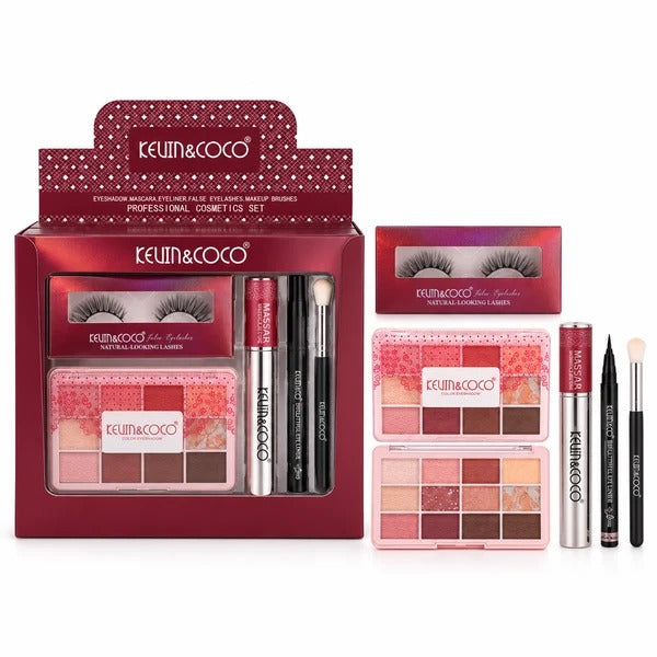 Kit de Cosméticos Kevin & Coco Profesional Cosmetics Kit