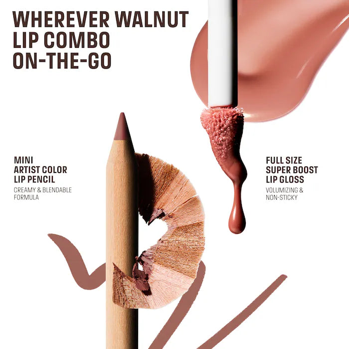 Dúo de Liogloss y Lápiz para Labios Forever Makeup Super Boost Lip Pencil & Gloss Duo
