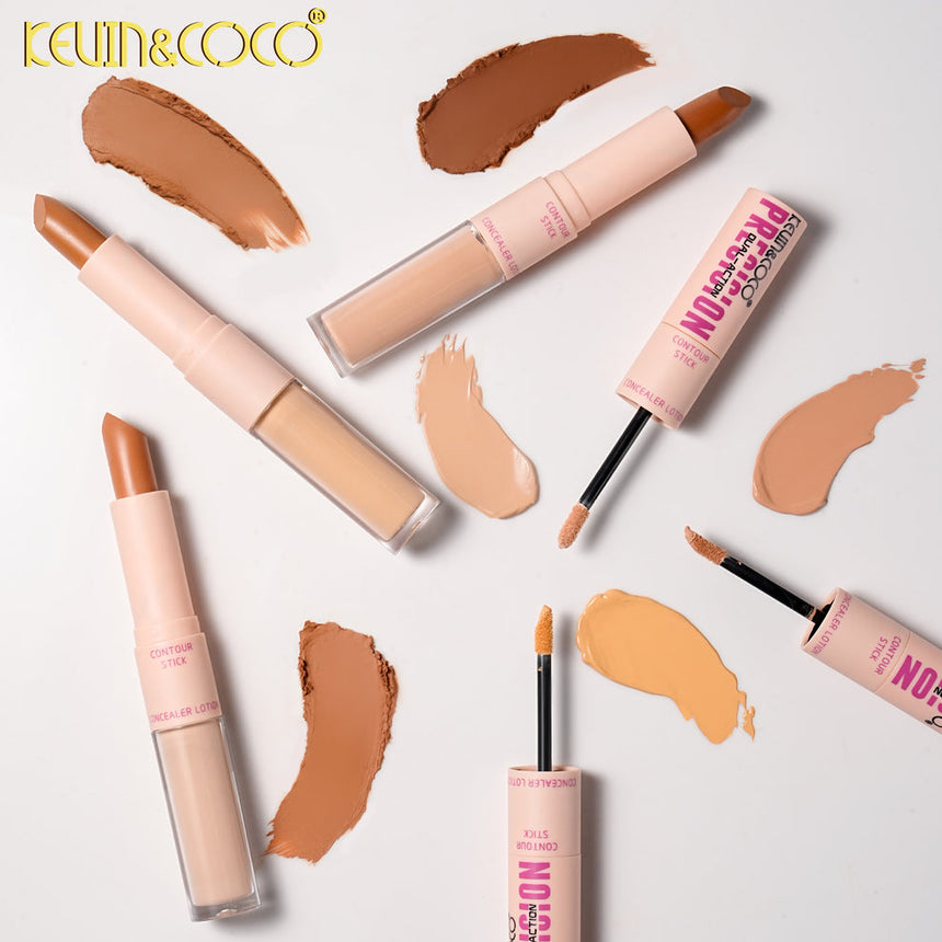 Contorno y Corrector Kevin & Coco Dual Action Precision