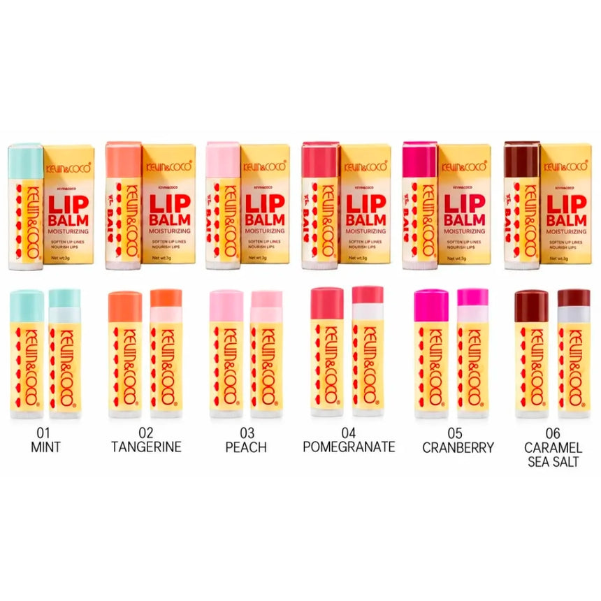 Bálsamos Labiales Kevin & Coco Lip Balm