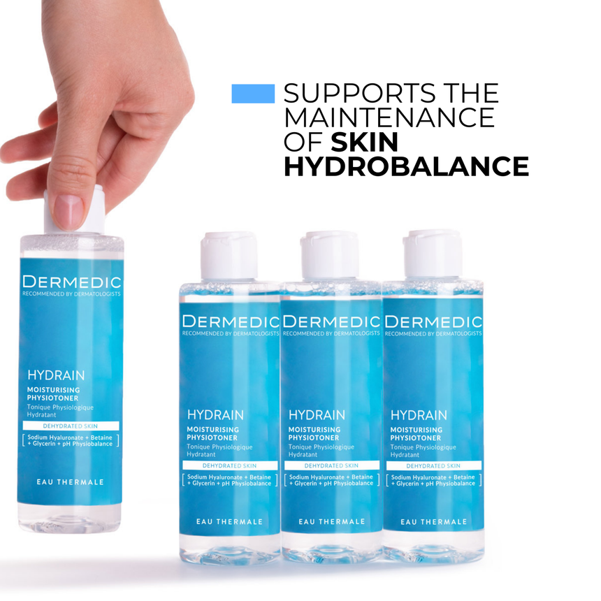 Tónico Hidratante Dermedic Ph Hydrain3 Hialuro Moisturizing Tonic