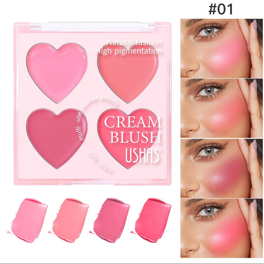 Rubor en Crema Ushas Cream Blush