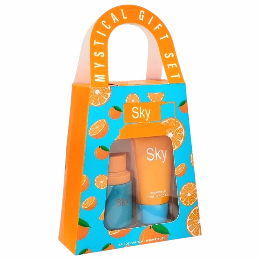 Dúo de Perfume y Gel de Ducha Perfume & Shower Gel Sky