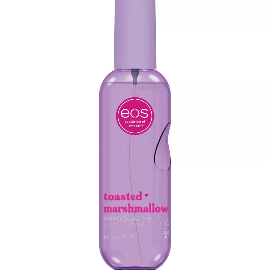 Spray Corporal de Marshmallow EOS Cashmere Toasted Marshmallow Body Mist 177ml