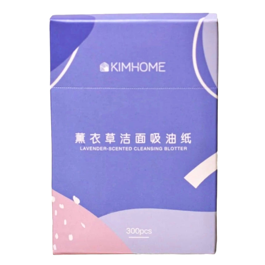 Papel Secante Facial de Lavanda Kimhome Lavander Cleansing Blotter