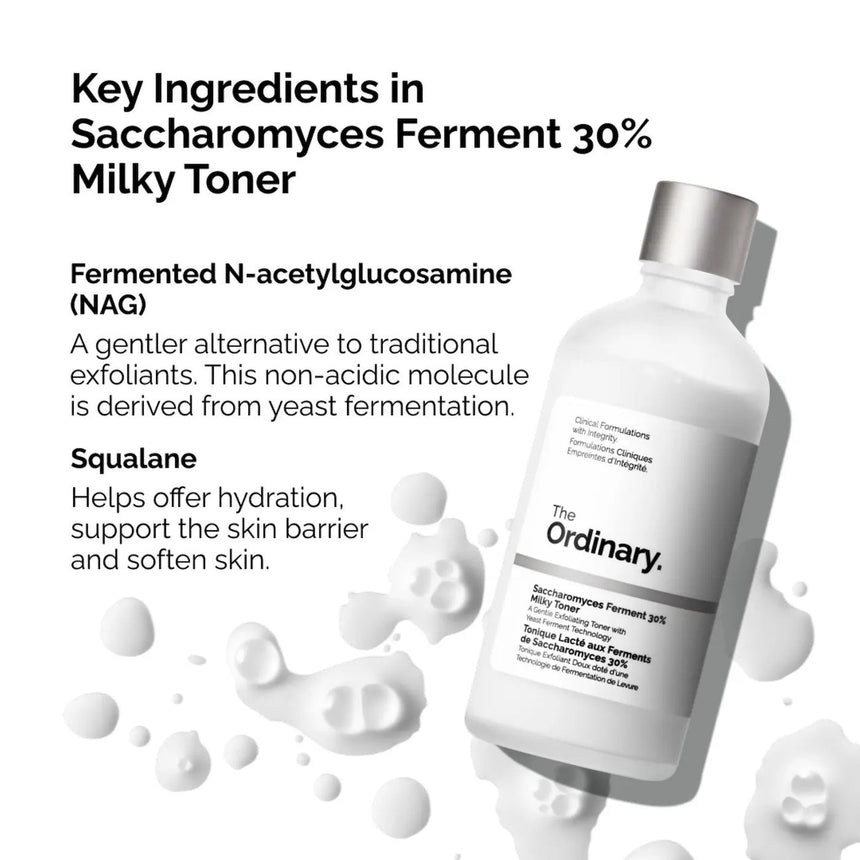 Tónico Lechoso The Ordinary Saccharomyces Ferment 30% Milky Toner 100ml