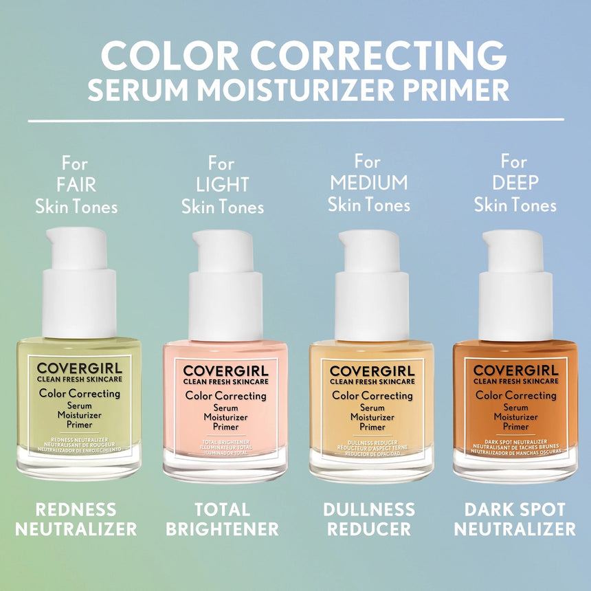 Al por Mayor Corrector en Serum Covergirl Clean Fresh Skincare Color Correcting Serum Moisturizer Primer