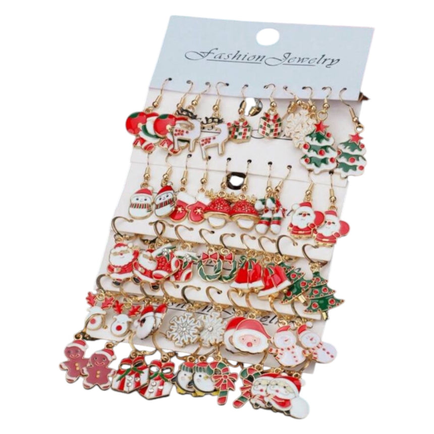 Kit de Aretes Navideños