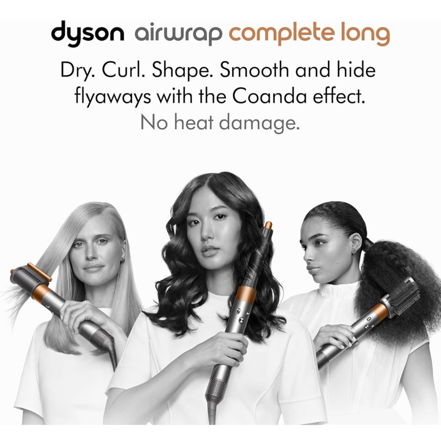 Secadora Multifuncional Dyson Airwrap Hair Multi Styler Complete Cobre Niquel