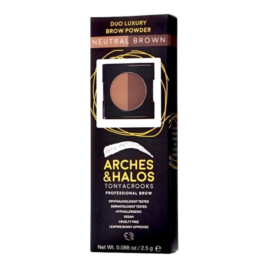 Dúo de Polvos para Cejas Arches & Halos Duo Luxury Brow Powder