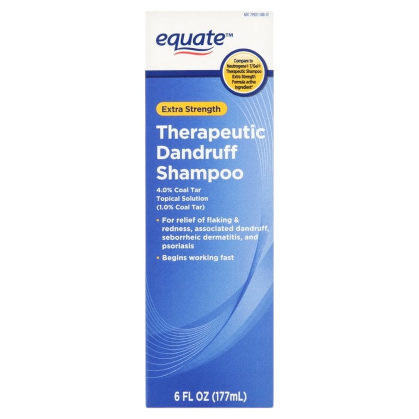 Shampoo Anticaspa Extra Fuerte Equate Extra Strength Therapeutic Dandruff Shampoo