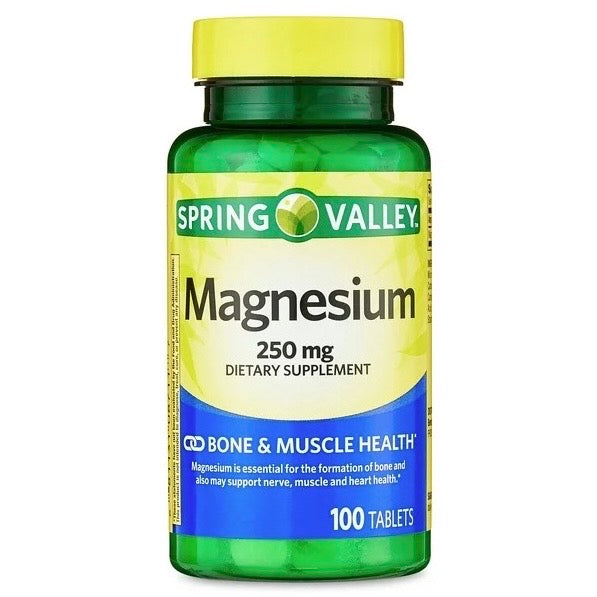 Al por Mayor Cápsulas de Magnesio Spring Valley Magnesium 250mg 100uni