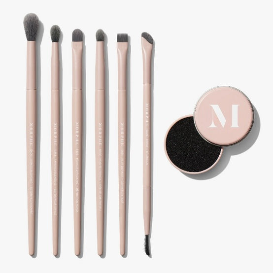 Kit de Cejas Morphe Eye Shaping Essentials Bamboo & Charcoal Infused Eye Brush