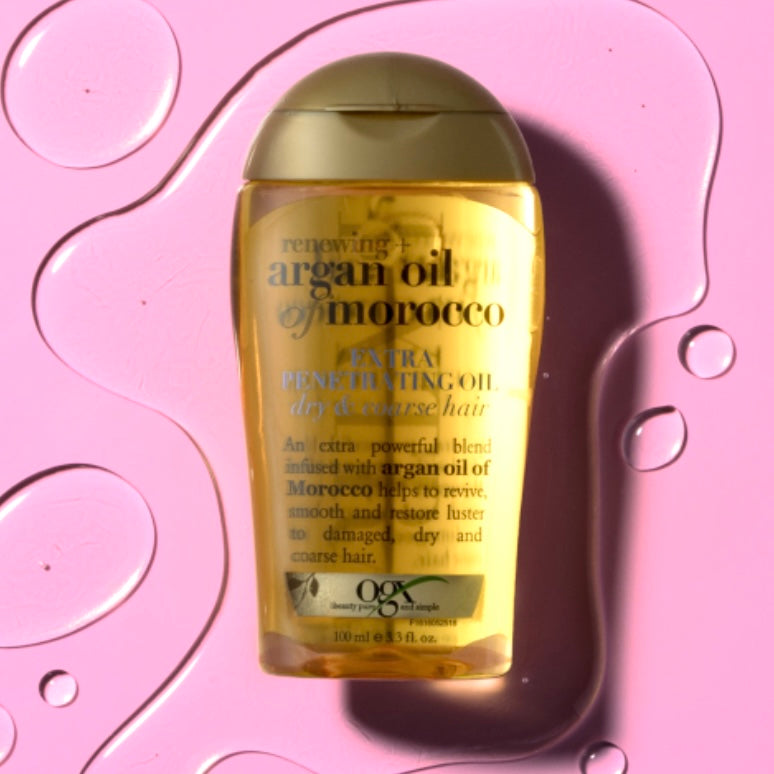 Tratamiento de Cabello de Aceite de Argán OGX Renewing Argan Oil of Morocco Penetrating Oil