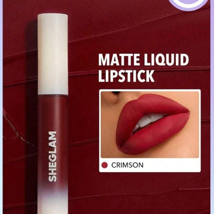 Lipstick She Glam Matte Liquid Lipstick