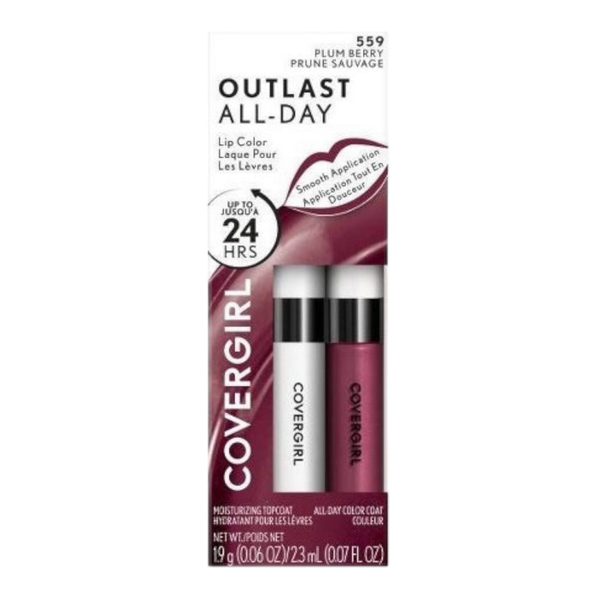 Dúo de Labiales de Covergirl Outlast All Day Lipcolor