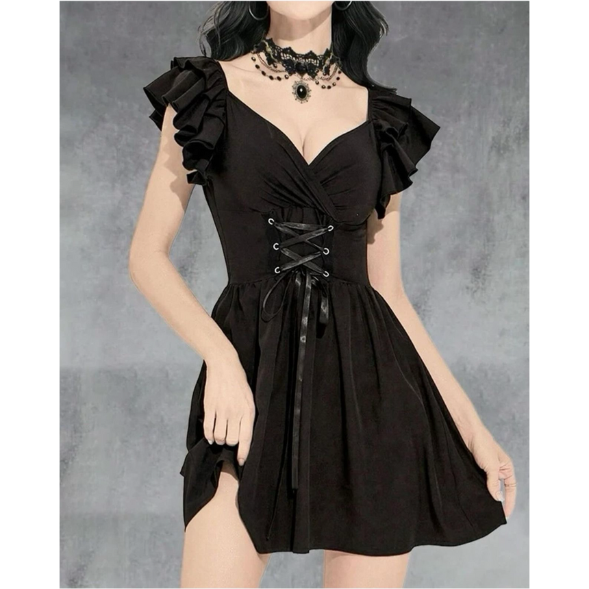 Vestido Gótico Negro