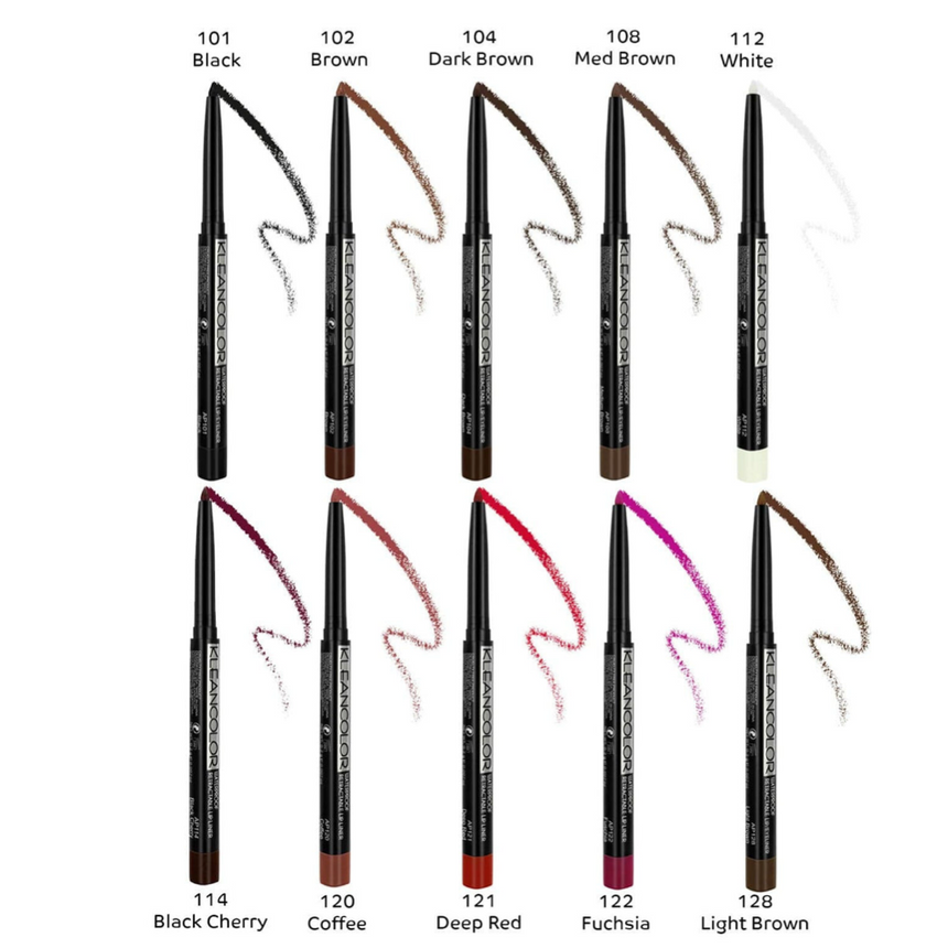 Delineador para Ojos y Labios Kleancolor Retractable Lip Eyeliner