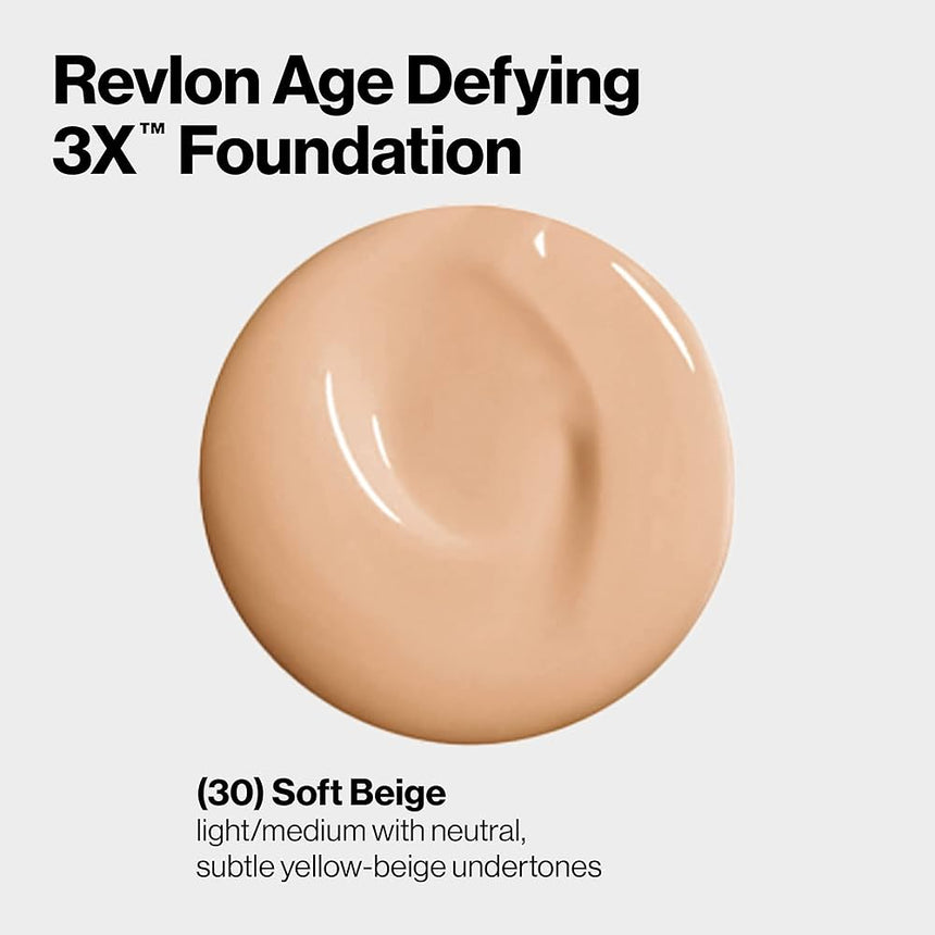 Base Revlon Age Defying 3X 20spf