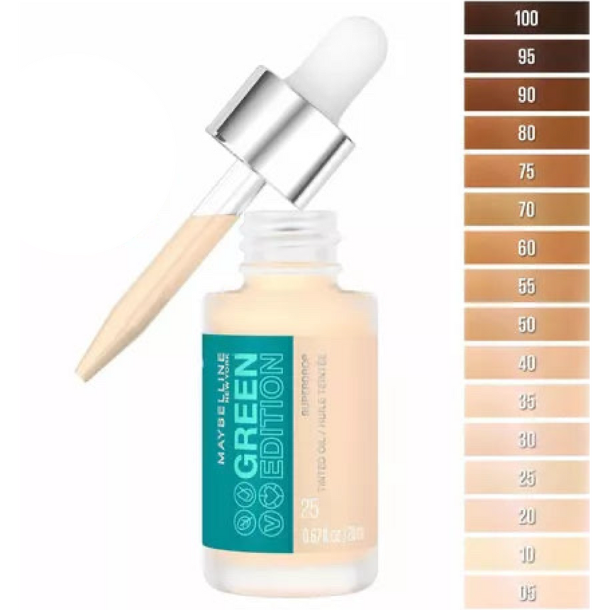 Base Maybelline Green Edition Superdrop Tinted Oil