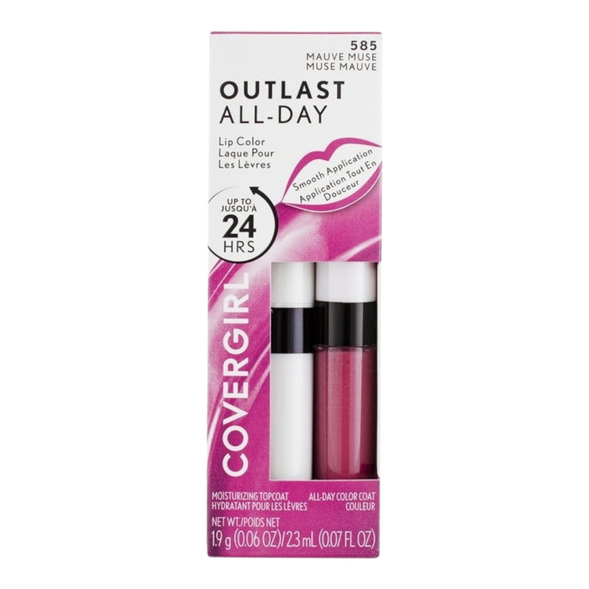 Dúo de Labiales de Covergirl Outlast All Day Lipcolor