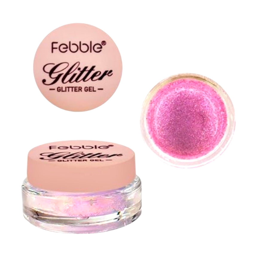 Sombras de Glitter en Gel Febble Glitter Gel