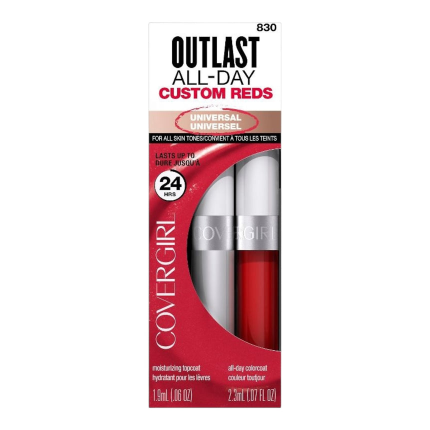 Dúo de Labiales de Covergirl Outlast All Day Lipcolor