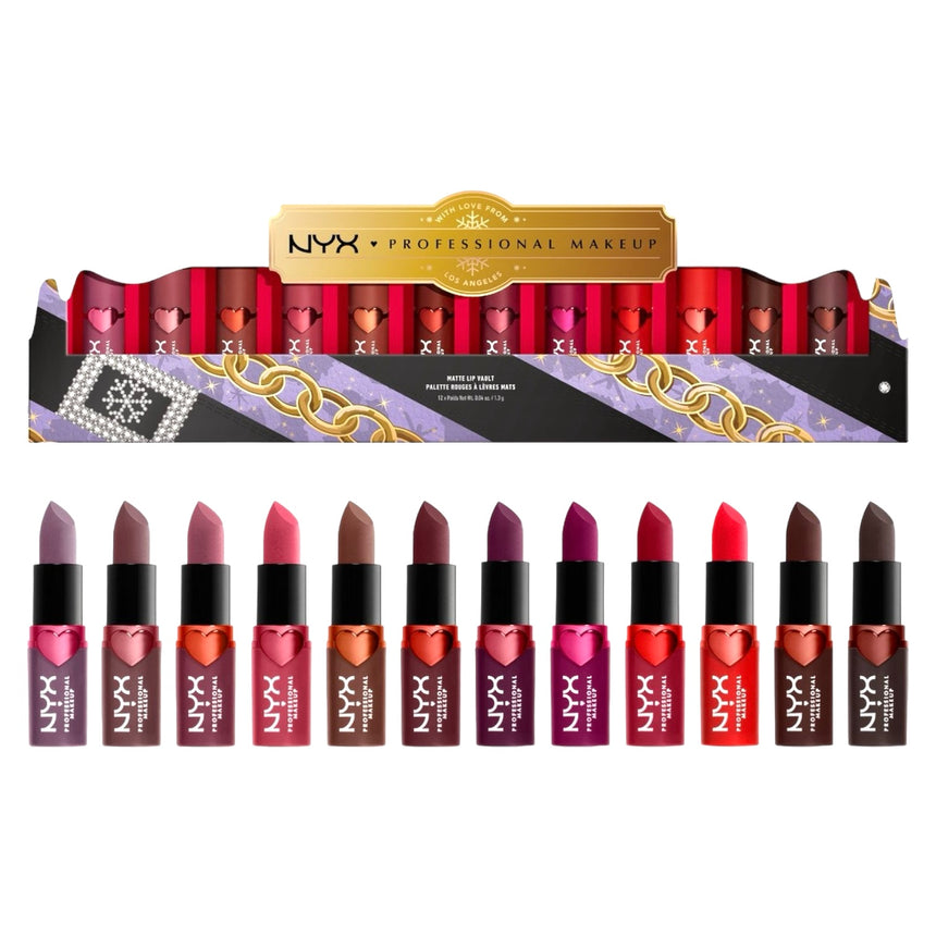 Kit de Labiales Nyx Matte Lipstick Vault (Envío gratis)