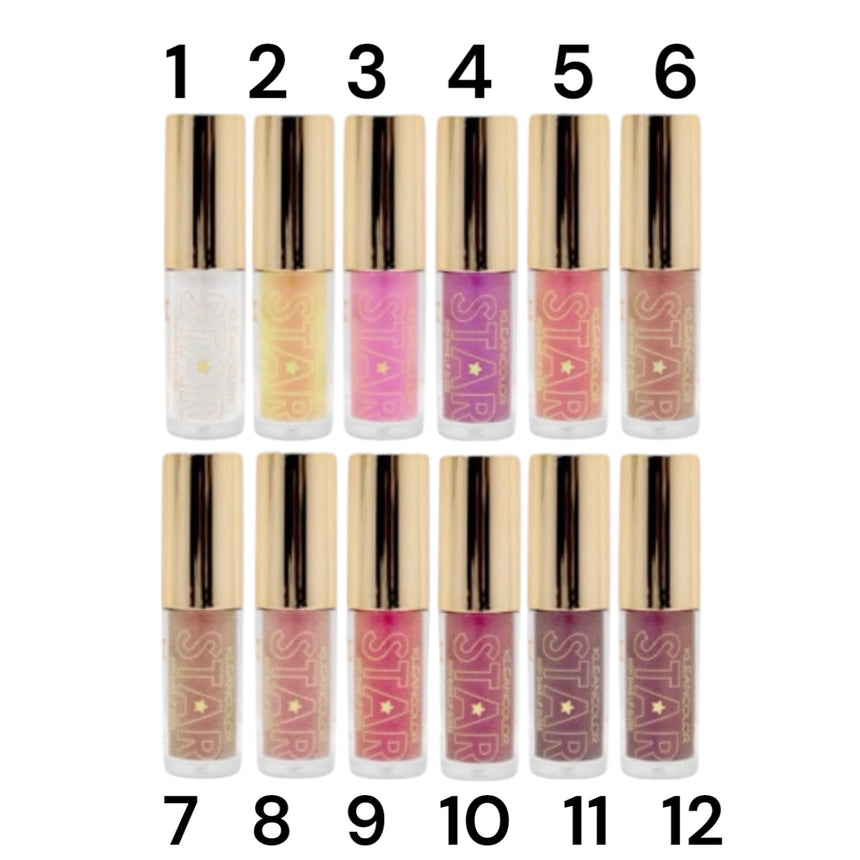 Lipgloss Kleancolor Star High Shine Lipgloss