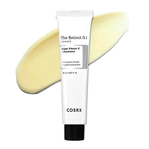 Crema de Retinol Cosrx The Retinol 0.1 Super Vitamina E Panthenol