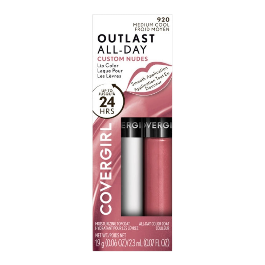 Dúo de Labiales de Covergirl Outlast All Day Lipcolor