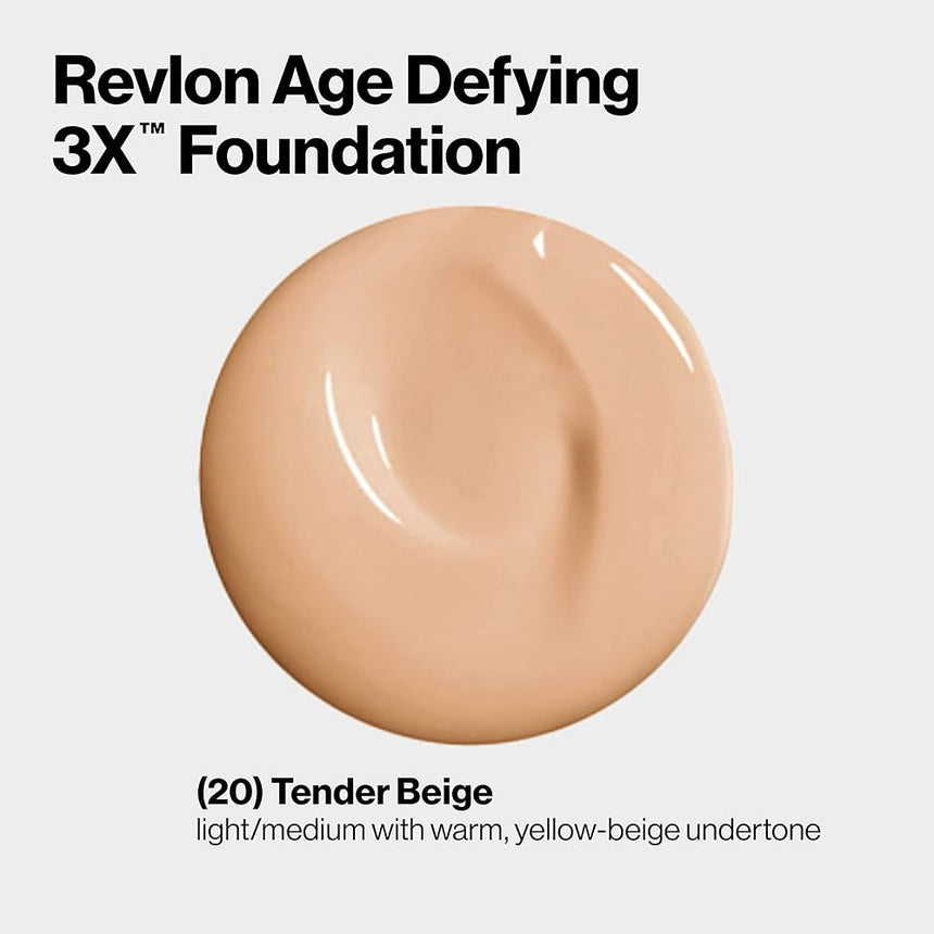 Base Revlon Age Defying 3X 20spf