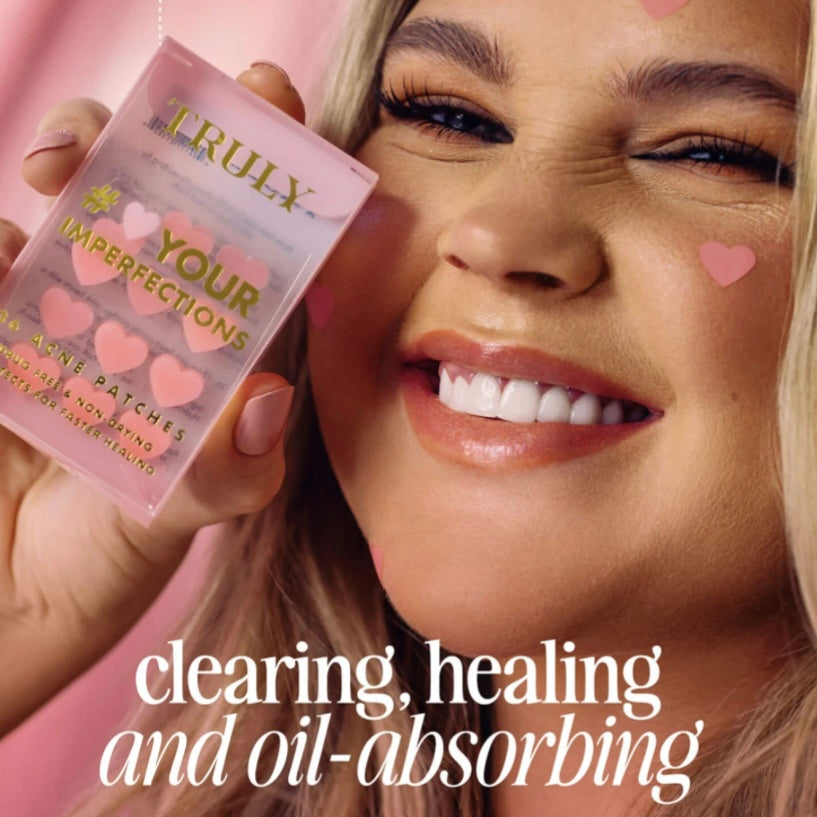 Parches de Acné Truly #Heart Your Imperfections Blemish Patches