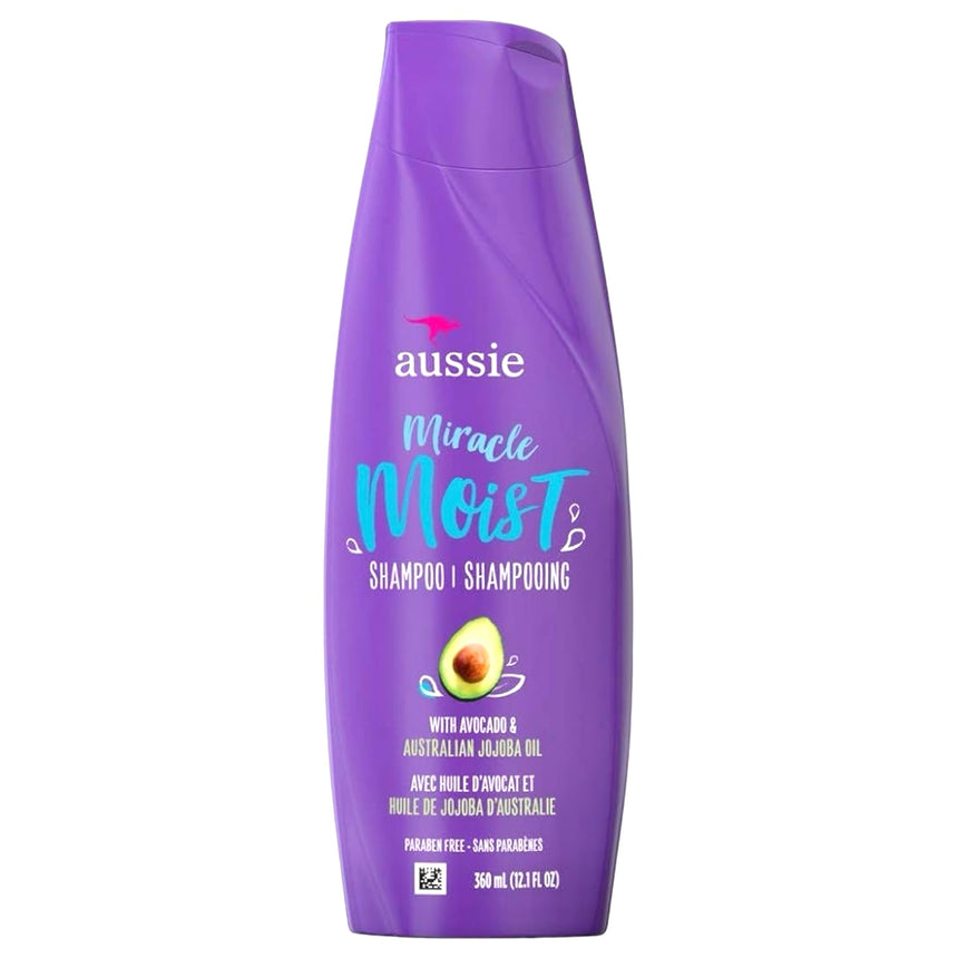 Shampoo Hidratante con Aceite de Jojoba y Aguacate Aussie Miracle Moist Shampoo With Avocado and Jojoba Oil