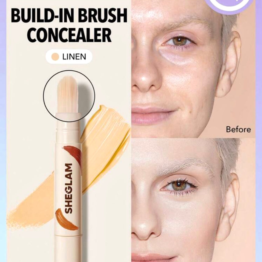 Corrector She Glam Build In Brush Concealer