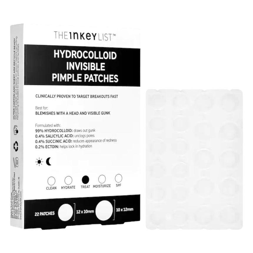 Parches Hidrocoloides The Inkeylist Hydrocolloid Invisible Parches 22uni