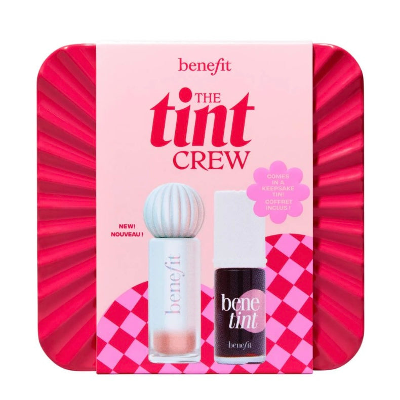 Dúo de Tintas de Labios Benefit Cosmetics the Tint Crew Long Lasting Lip Tint Set
