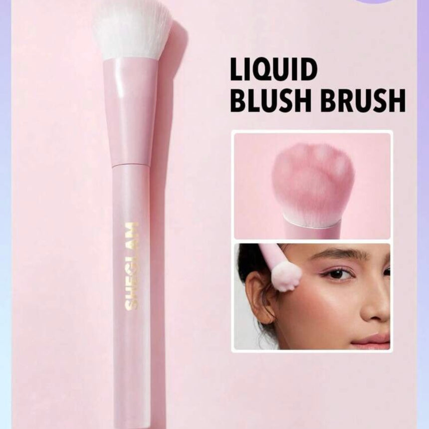 Brocha de Rubor She Glam Liquid Blush Brush